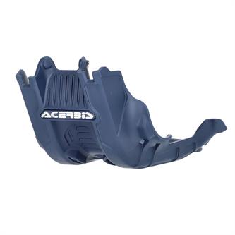 piastra paramotore acerbis husqvarna 450 fc 23 24 blu