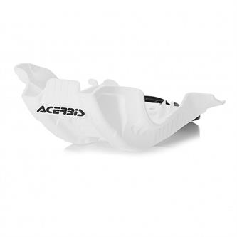 piastra paramotore acerbis ktm 250 sx f 19 22 bianca nera