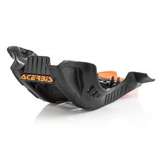 piastra paramotore acerbis ktm 250 sx f 19 22 nera arancione