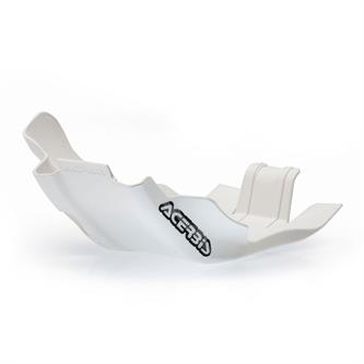 piastra paramotore acerbis ktm 300 exc 17 19 bianca