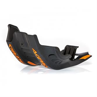 piastra paramotore acerbis ktm 450 exc f 20 23 nera arancione