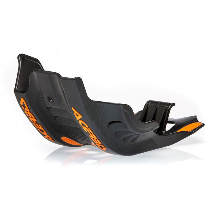 Piastra paramotore Acerbis KTM 450 EXC-F (2020-2023) Nero Arancione