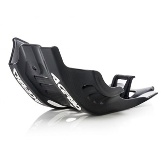piastra paramotore acerbis ktm 450 sx f 19 22 nera bianca