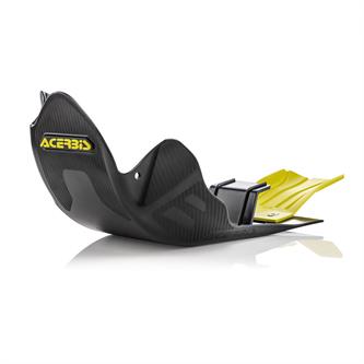 piastra paramotore acerbis suzuki 250 rmz 19 23 nera gialla