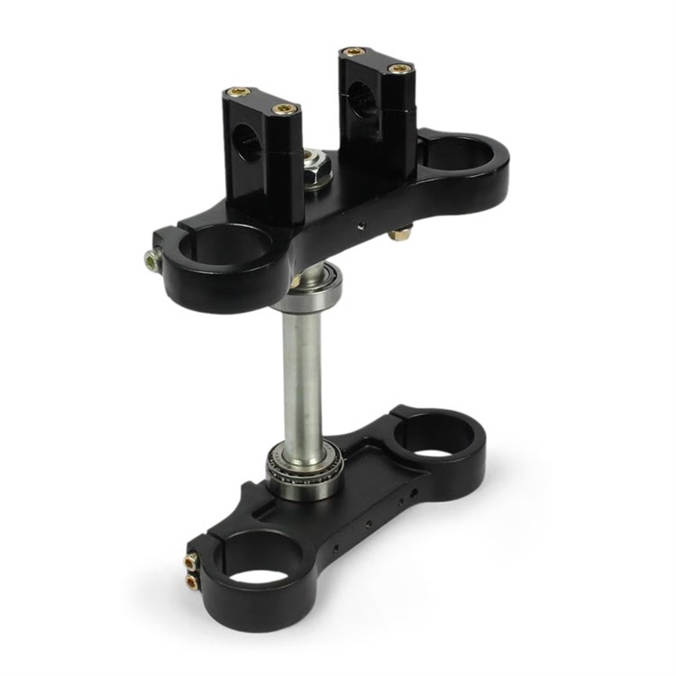Piastre Sterzo tipo 45/48 Interasse 160 Standard Nero riser 22 mm