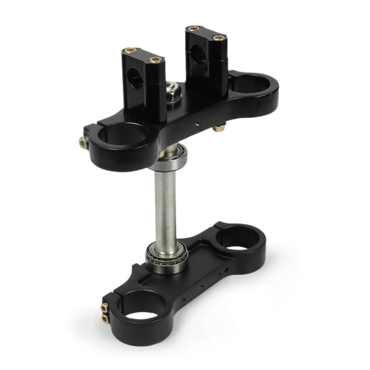 Piastre Sterzo tipo 45/48 Interasse 160 Standard Nero riser 22 mm