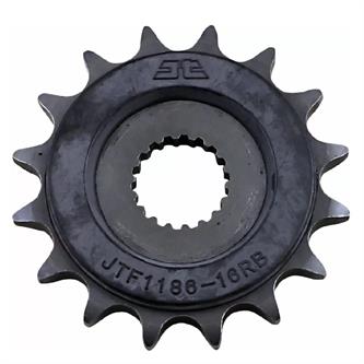 pignone jt triumph thruxton 1200 rs abs 20 24 16 inserto in gomma