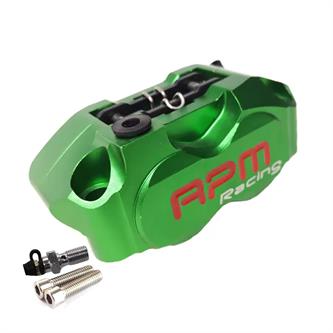 pinza freno radiale 4 pistoncini rpm verde
