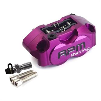 pinza freno radiale 4 pistoncini rpm viola