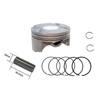 pistone daytona 62 mm 190 cc 4v completo