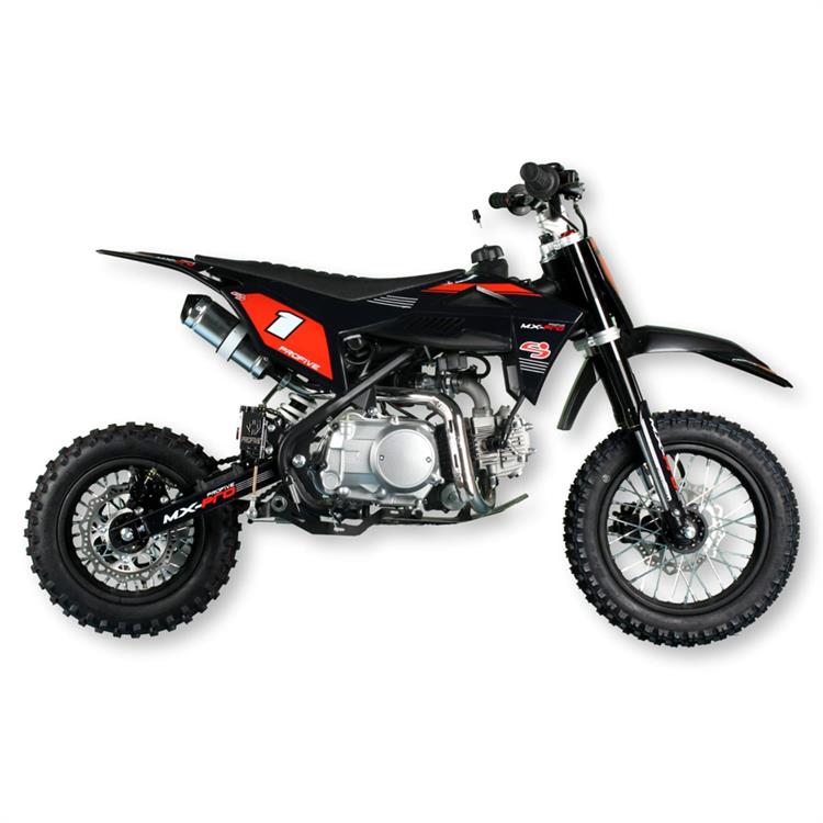 Pit bike Cross 110 automatica MX-PRO 12/10 Rosso