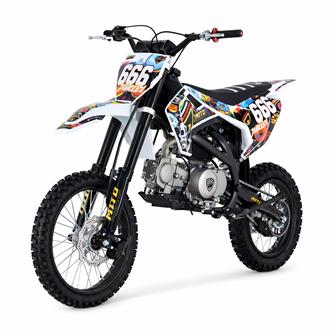 pit bike cross 125 m1to 1714 grafica criminale