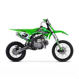 pit bike cross 125 rxf verde 1714