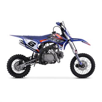pit bike cross 150 rxf 1412 blu