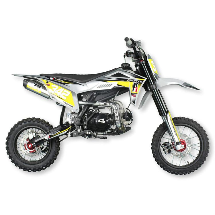 Pit bike Cross 155 KF3 Original Graphics 14/12 Giallo