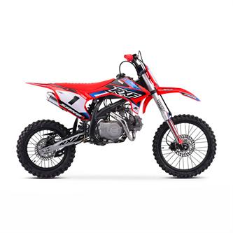 pit bike pfx 125 17 14 rossa