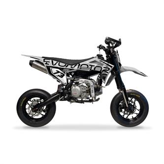 pitbike motard 160 pro arancione blu
