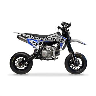 pitbike motard 160 pro gialla blu
