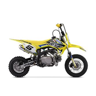 pit bike cross 110 rxf semi auto 12 10 giallo