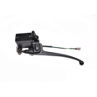 pompa freno sinistra m10 con attacco specchio m10