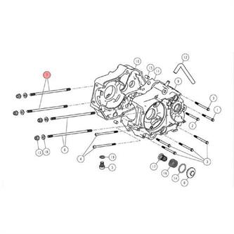 prigioniero m8 x 125 l 2035mm daytona anima 150