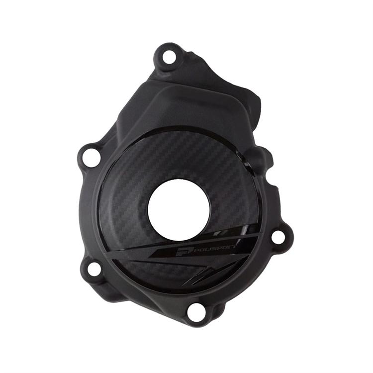 Protezione coperchio generatore polisport Gasgas MC 350 F (2024-2025) Nero