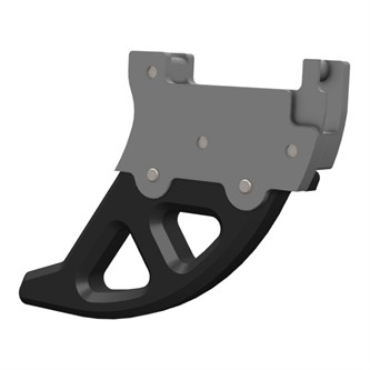protezione disco posteriore dtc ktm 144 sx 2008 nero