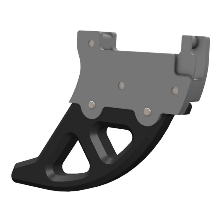 Protezione disco posteriore DTC KTM 530 EXC-F (2008-2011) Nero