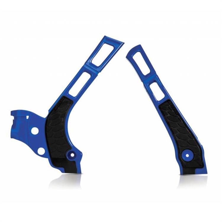 Protezioni telaio Acerbis X-GRIP Fantic 125 XX (21-24) Blu Nero