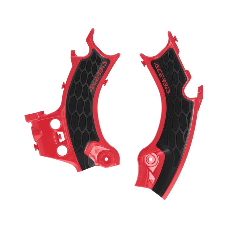 Protezioni telaio Acerbis X-GRIP Honda CRF 250 RX (2025-2026) Rosso Nero
