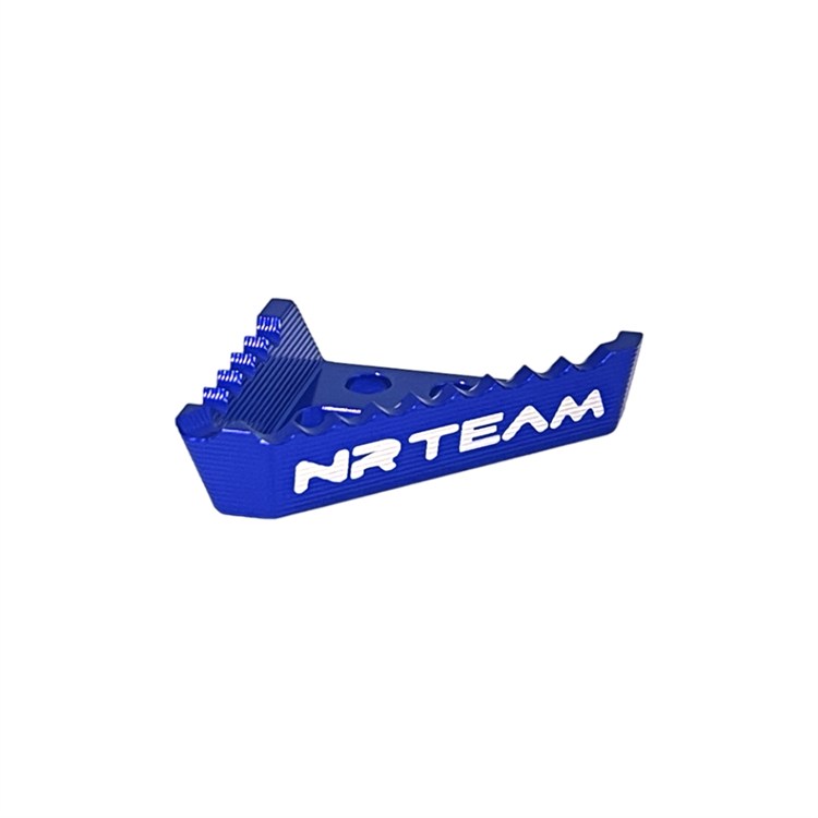 Puntale freno maggiorato CNC Husqvarna 65 TC (2024-2026) blu