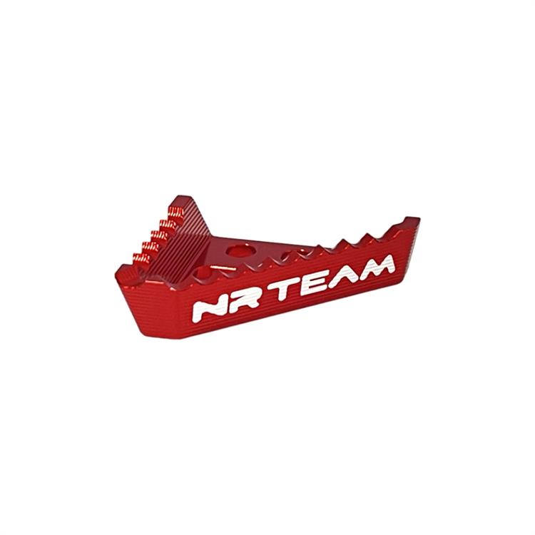 Puntale freno maggiorato CNC KTM 450 EXC-F (17-25) rosso