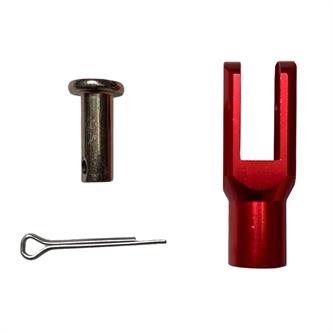 registro asta pompa freno pit bike cnc rosso