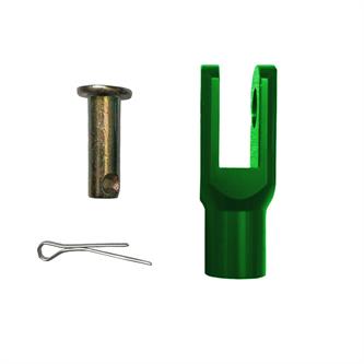 registro asta pompa freno pit bike cnc verde