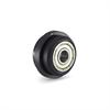Rullino scorri catena Nero diametro 34 spessore 18.5 in Trasmissione Motard