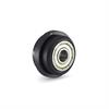Rullino scorri catena Nero diametro 34 spessore 18.5 in Trasmissione Motard