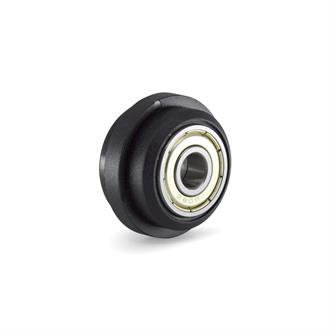 rullino scorri catena nero diametro 34 spessore 18 5