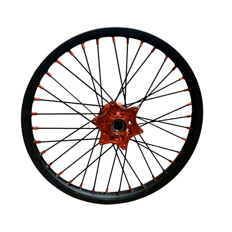 Ruota Husqvarna 125 TC (14-24) anteriore 21x1.60 arancione