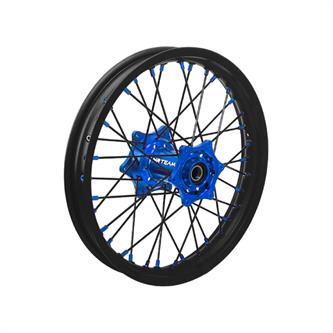 ruota husqvarna 300 te 14 19 posteriore 18x215 blu