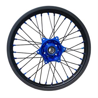 ruota husqvarna 350 fc 14 19 posteriore 19x215 blu