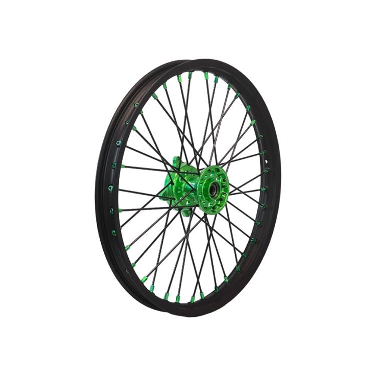 Ruota Kawasaki KX 250 (2006-2008) anteriore 21x1.60 Verde