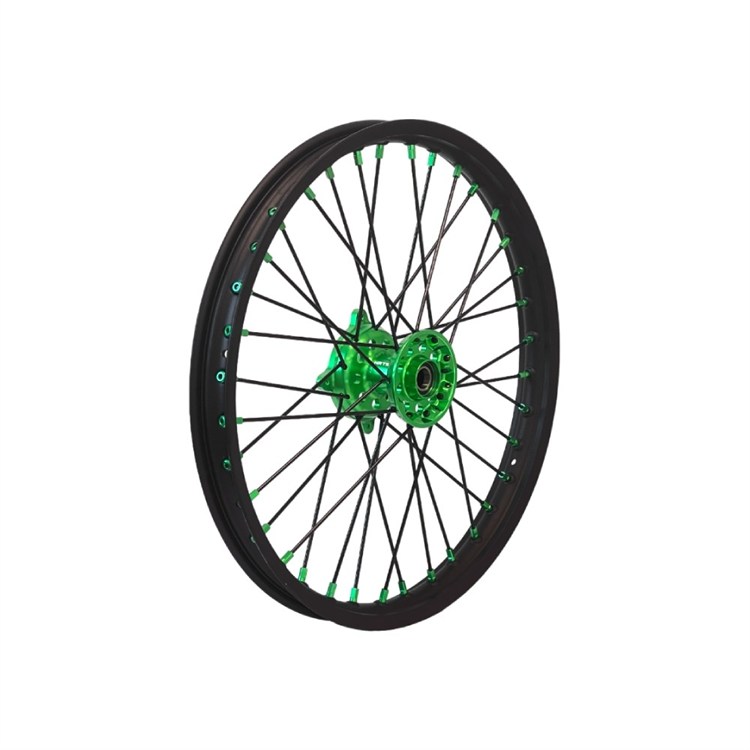Ruota Kawasaki KX 450 F (2019-2026) anteriore 21x1.60 Verde