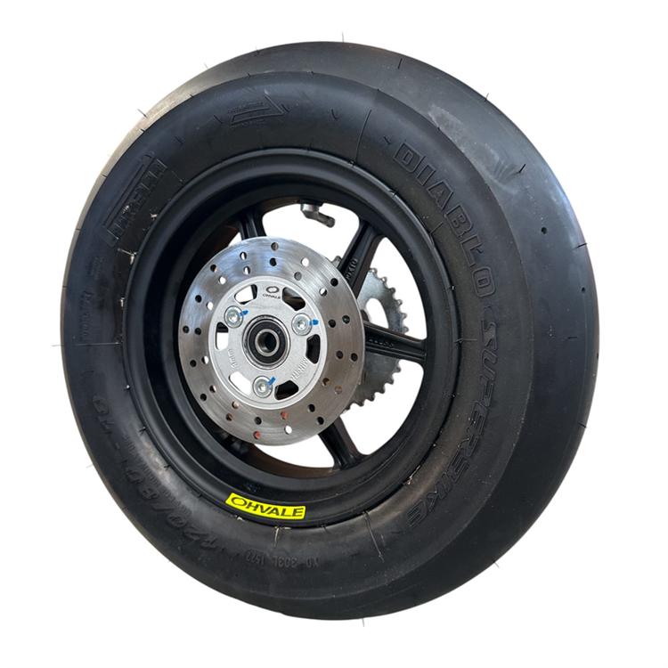 Ruota posteriore completa 10