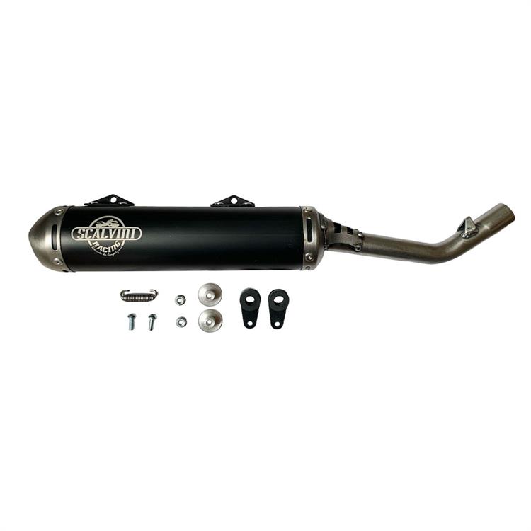 Scalvini Gasgas 125 MC (21-23) - Silenziatore Nero Acciaio