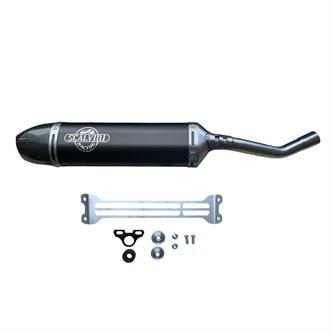 scalvini hm 125 rotax 08 16 silenziatore nero carb