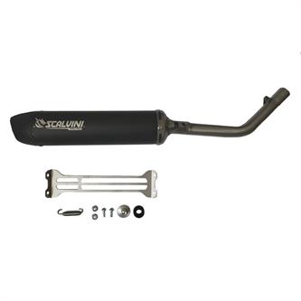 scalvini husqvarna 125 tc 14 15 silenziatore nero carb