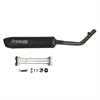 Scalvini Husqvarna 125 TE (14-16) - Silenziatore Nero-Carb in Impianto scarico