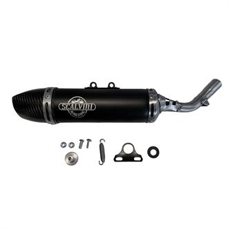 scalvini husqvarna 65 tc 17 22 silenziatore nero carb