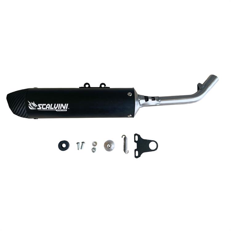 Scalvini Husqvarna 85 TC (18-24) - Silenziatore carbon look