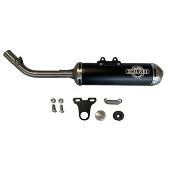 scalvini husqvarna 85 tc 18 22 silenziatore nero acciaio